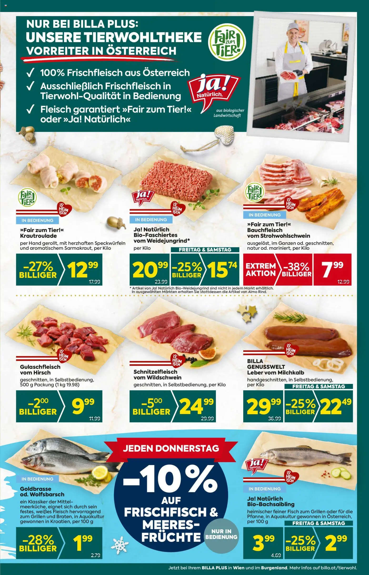Billa Plus Flugblatt -  Burgenland gültig ab 20.11.2025 | Seite: 9 | Produkte: Fisch