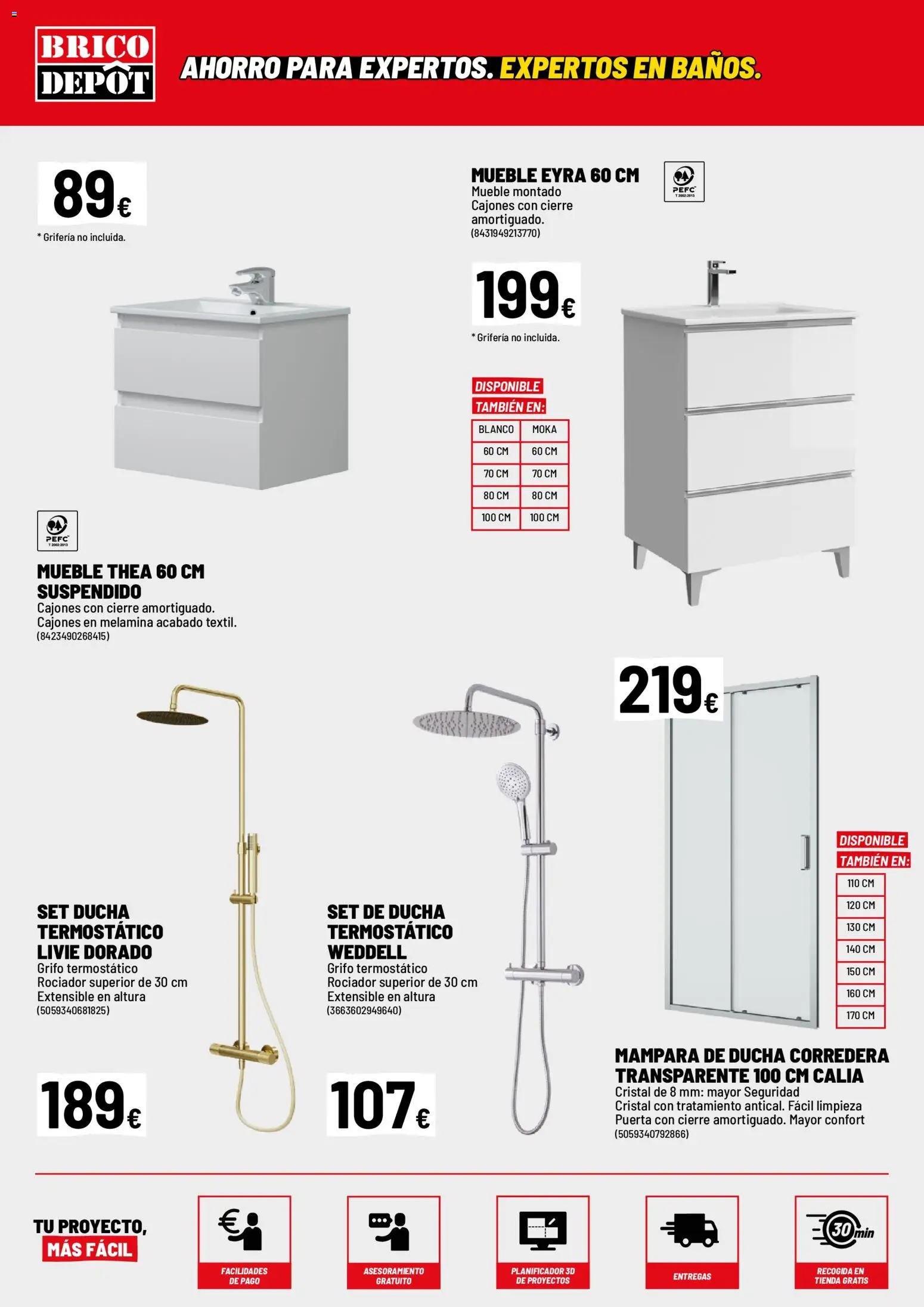 Brico Depôt folleto │ válido desde el 27.02.2026 | Página: 6 | Productos: Ducha