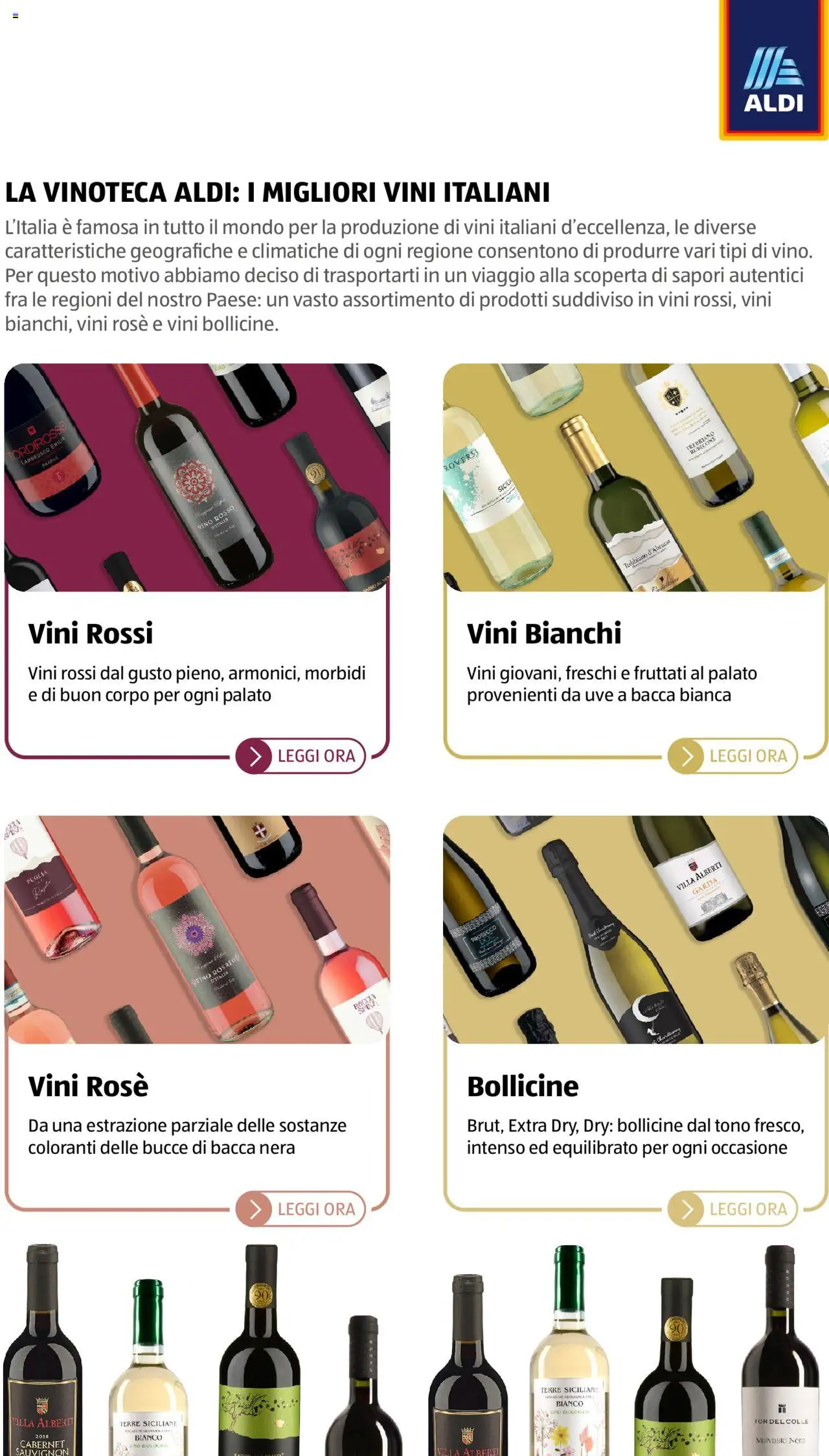 Volantino Aldi del 05.11.2024 | Pagina: 5 | Prodotti: Prosecco, Vino, Vino rosso