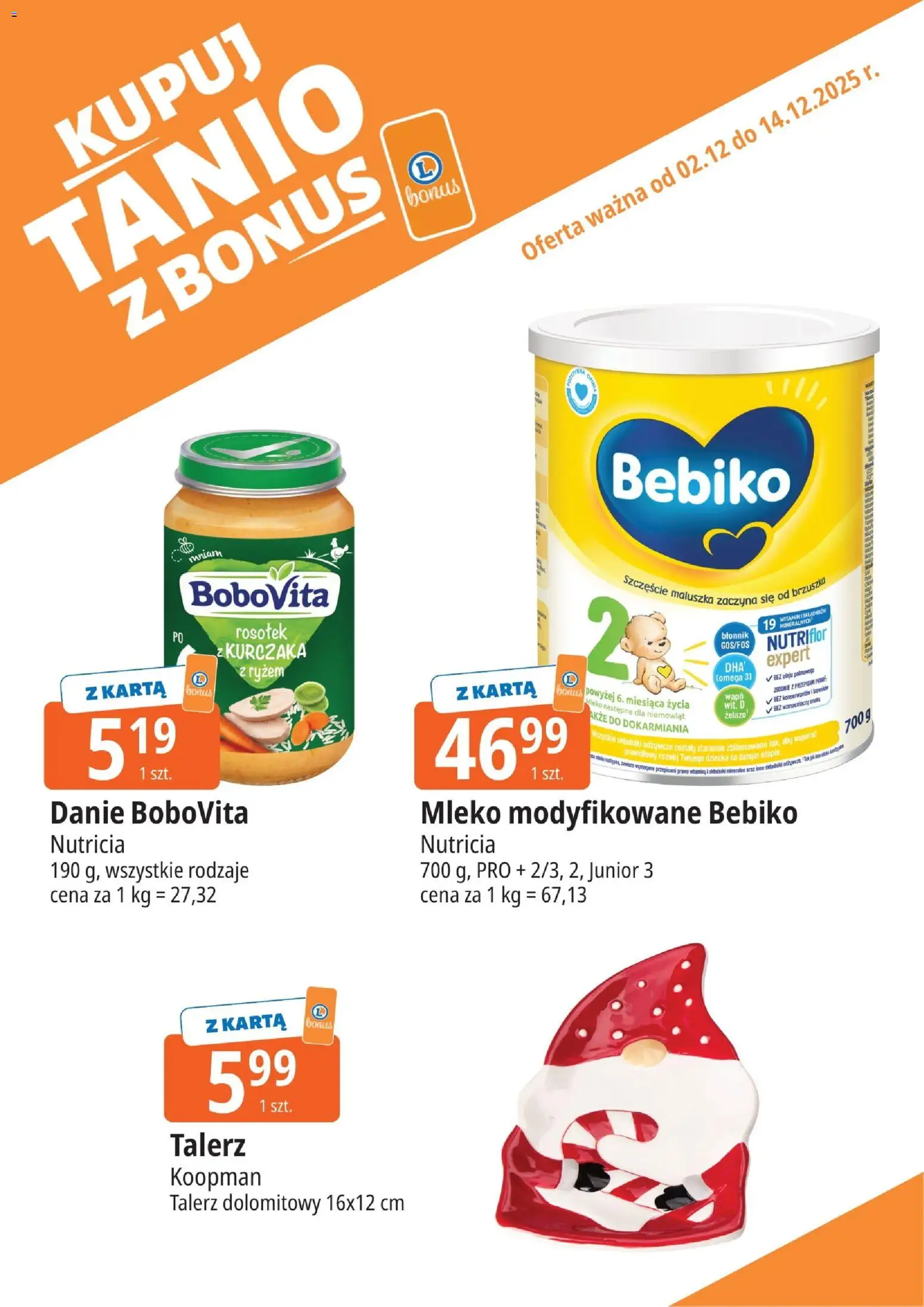 E.Leclerc Gazetka - Zamość kupony dodatkowe od 02.12.2025 | Strona: 15 | Produkty: Karta, Żelazo, Mleka, Mleko