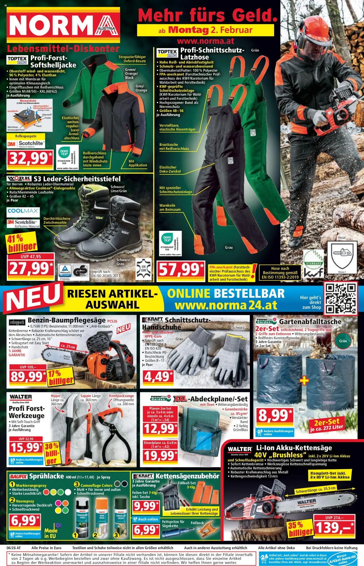 Norma Flugblatt gültig ab 02.02.2026 | Seite: 1