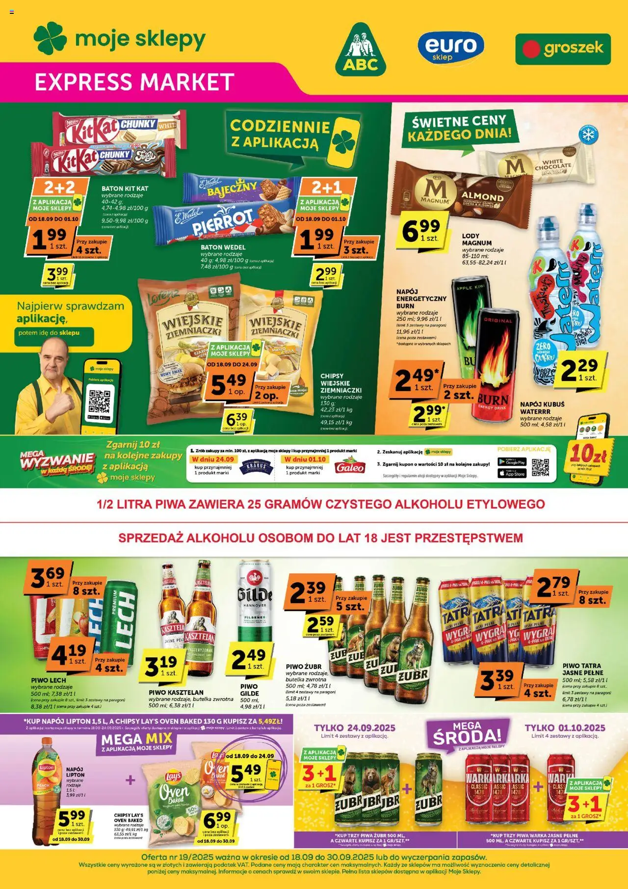ABC Gazetka - Expressmarket od 18.09.2025 | Strona: 1