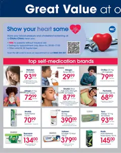 Clicks specials catalogue – valid from 23.10.2025 | Page: 30 | Products: Tablet, Iron, Syrup, Nasal spray