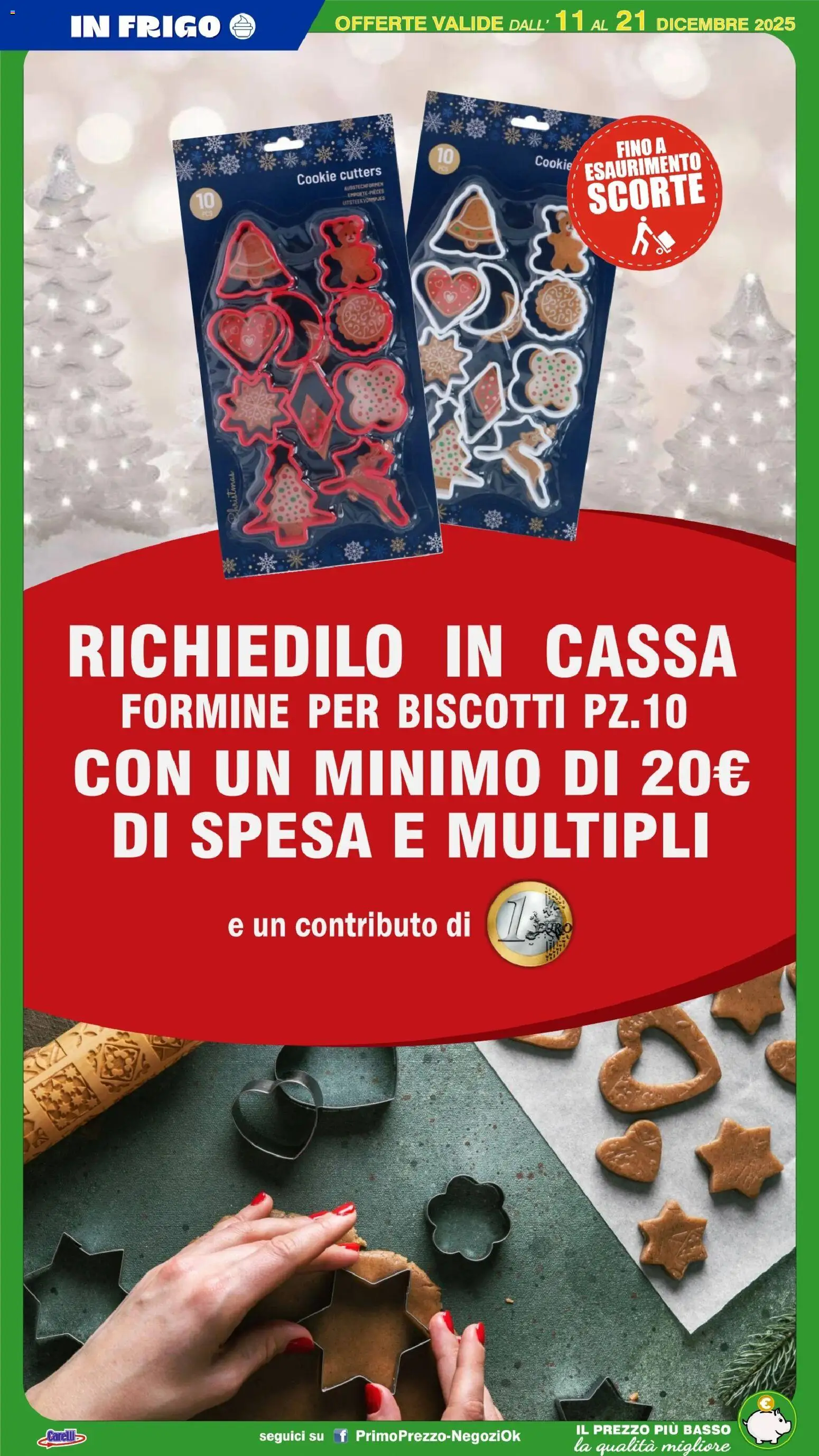 Volantino Primo Prezzo del 11.12.2025 | Pagina: 49 | Prodotti: Biscotti