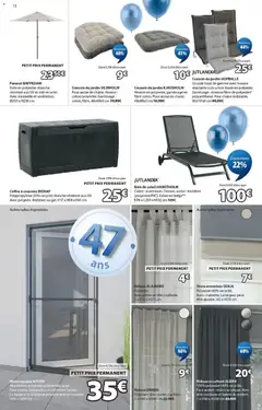 Jysk - Prévisualisation de Jysk catalogue valide à partir de 17.03.2026 | Page: 12 | Produits: Bain de soleil, Store, Rideau, Cadre