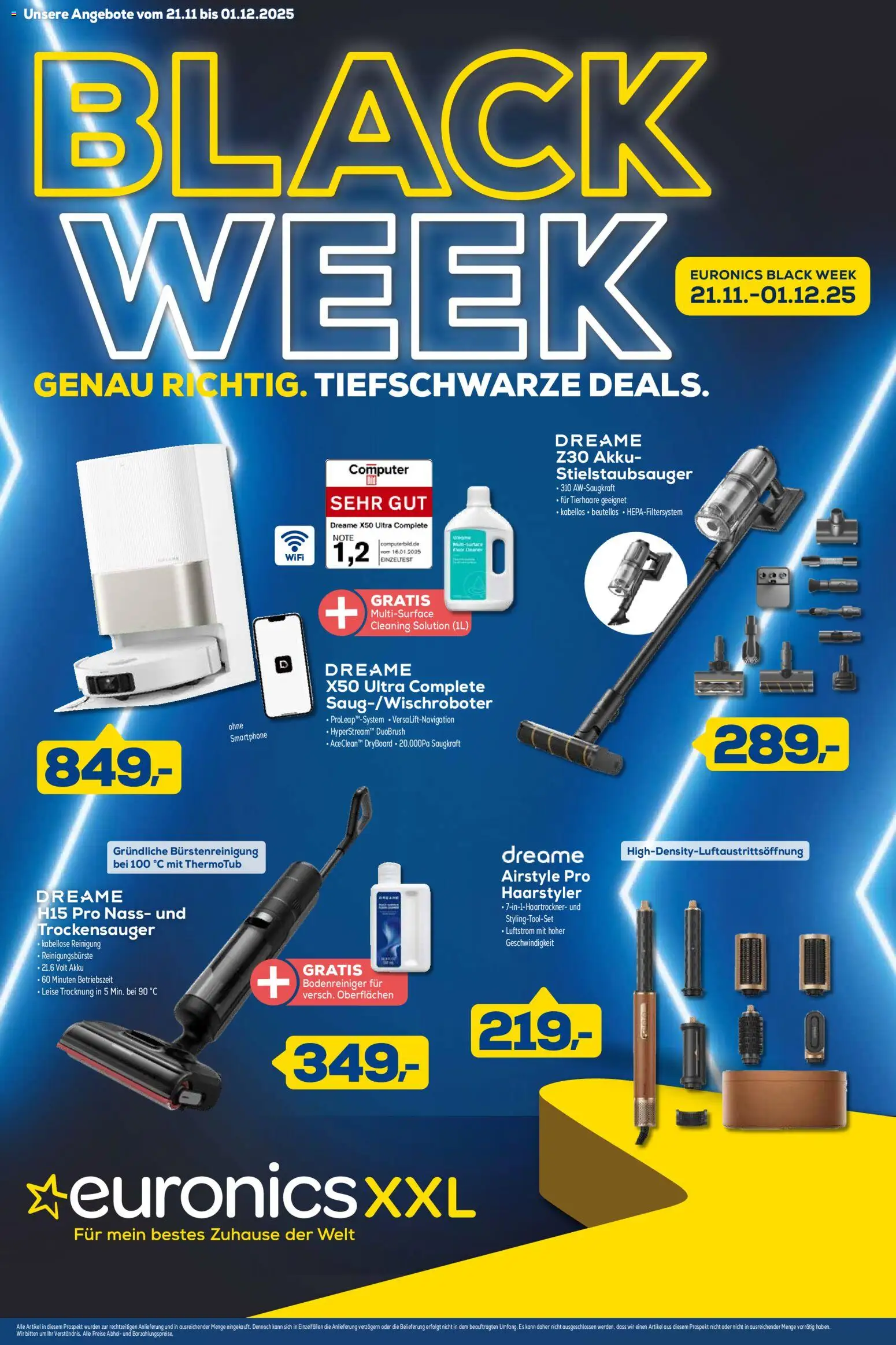 Euronics - Black Friday – gültig ab 21.11.2025 | Seite: 1 | Produkte: Smartphone, Computer