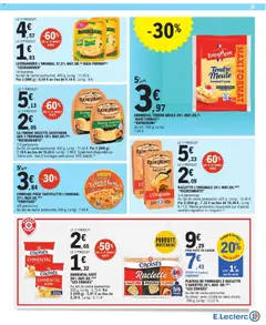 E.Leclerc - Prévisualisation de FROMAGE POUR TARTIFLETTE L'ORIGINAL 27% MAT.GR., 4/5 personnes. Au lait de vache pasteurisé. 500 g. valide à partir de 06.01.2026 | Page: 9