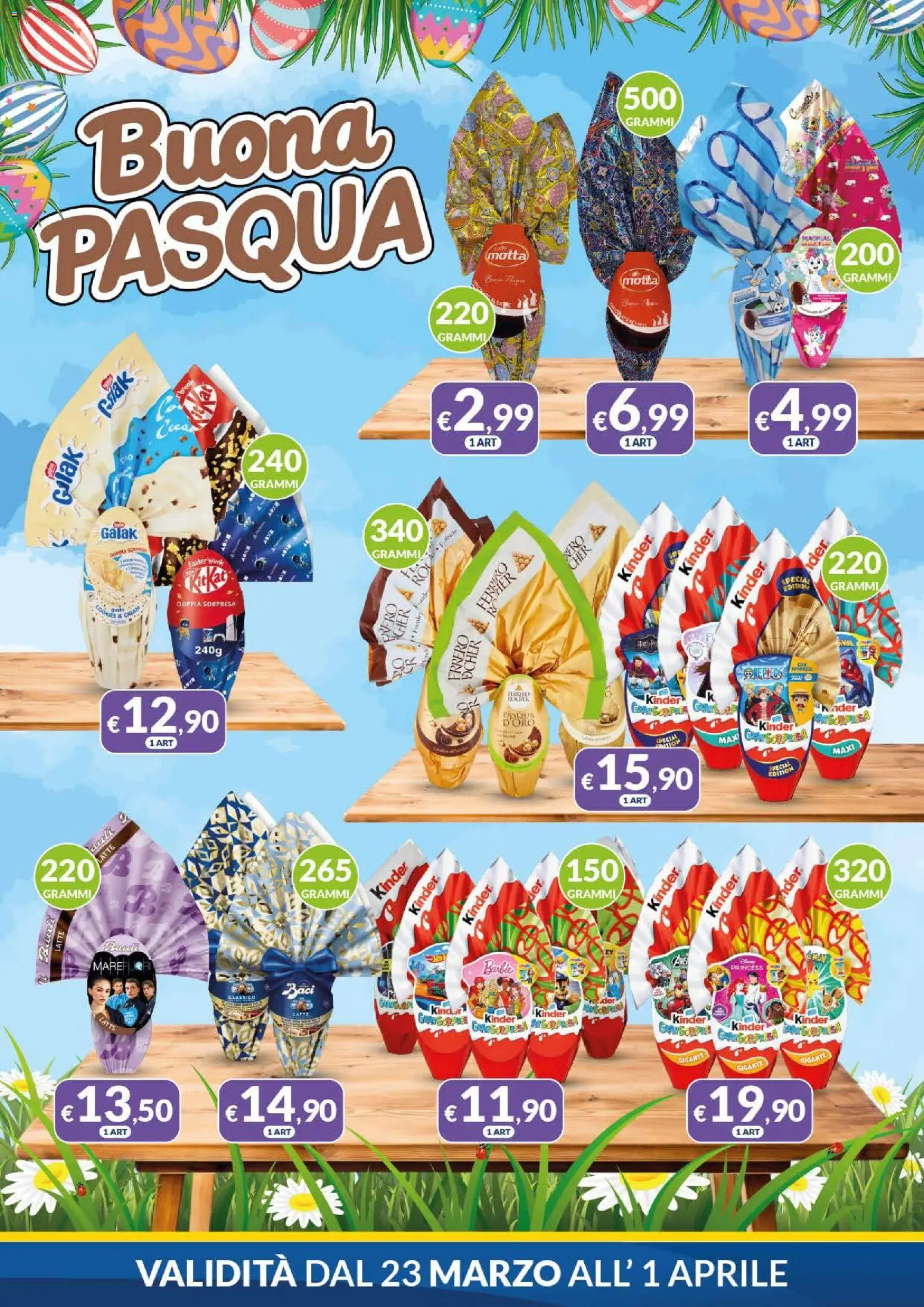 Volantino Mister Risparmio del 23.03.2026 | Pagina: 4 | Prodotti: Latte