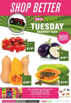 Preview of Save specials valid from 12.08.2025