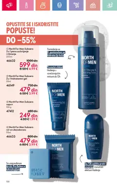Oriflame katalog - važi od 13.07.2025 | Strana: 158 | Proizvode: Pena za brijanje, Sapun, Dezodorans