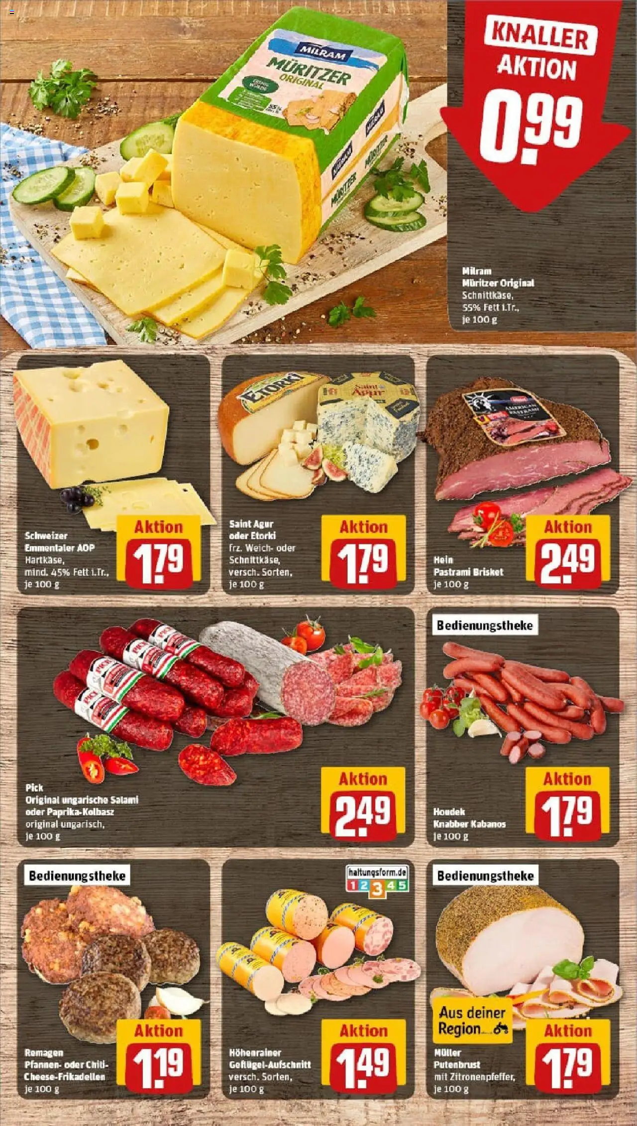 Rewe prospekt Bad Sooden-Allendorf	 - gültig ab dem 20.07.2025 | Seite: 9 | Produkte: Milram, Chili, Salami