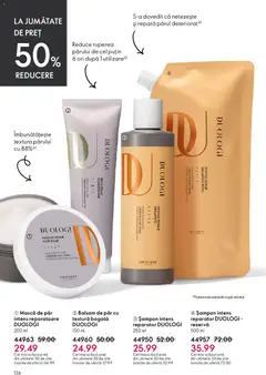 Ofertele Oriflame valabile de la 15.04.2026 | Pagină: 136 | Produse: Șampon, Balsam, Mască de păr, Balsam de păr
