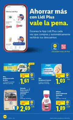 Vista previa Nixe Sardinas en aceite de oliva, 2 x 90 g (peso escurrido), 9,94 €/kg / 8,94 €/kg válido desde el 10.11.2025 | Página: 20