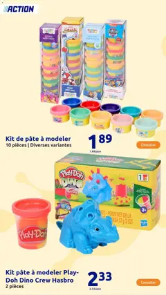 Action - Prévisualisation de Action prospectus valide à partir de 29.10.2025 | Page: 114 | Produits: Poids, Pâte à modeler