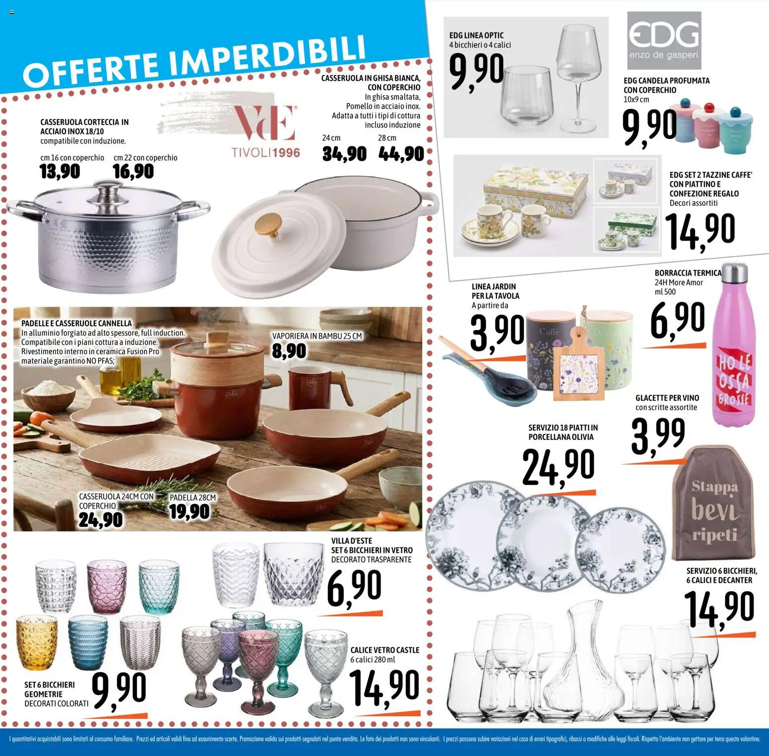 Volantino Emisfero del 26.03.2026 | Pagina: 30 | Prodotti: Vino, Casseruola, Candela, Terra