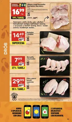 Delikatesy Centrum Gazetka od 18.09.2025 | Strona: 22 | Produkty: Piersi, Mięso, Delikatesy