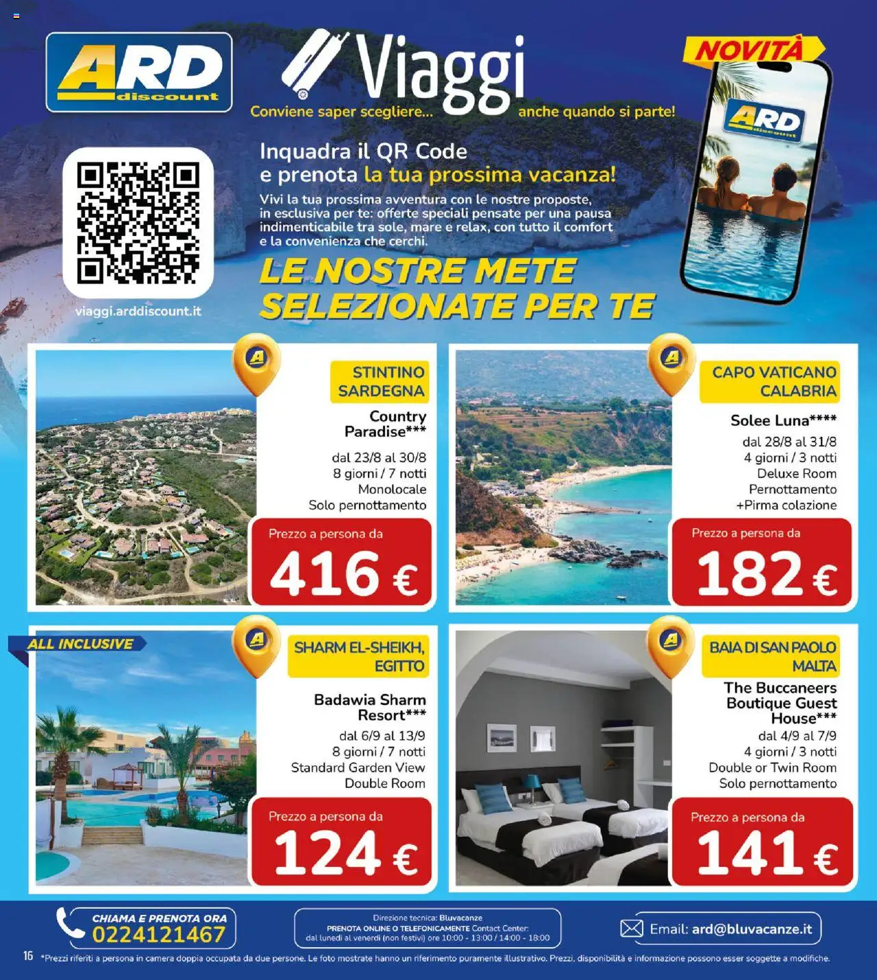 Volantino ARD Discount del 21.08.2025 | Pagina: 16 | Prodotti: Tè, The