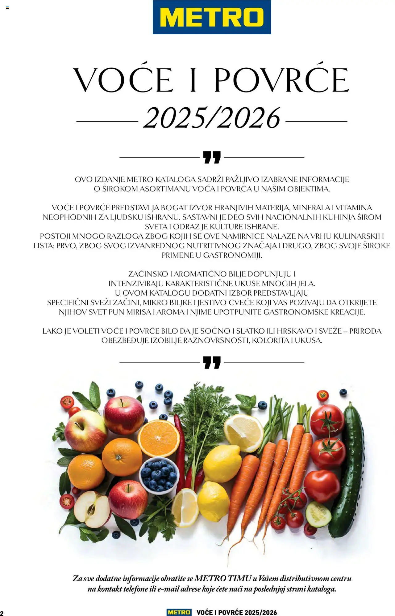Metro katalog - važi od 07.10.2025 | Strana: 2 | Proizvode: Kuhinja, Cvece