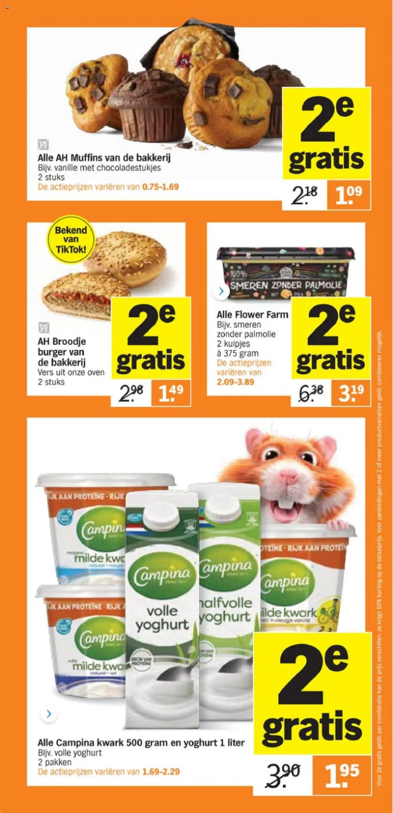  | Pagina: 3 | Producten: Muffins, Kwark, Pavilon, Broodje