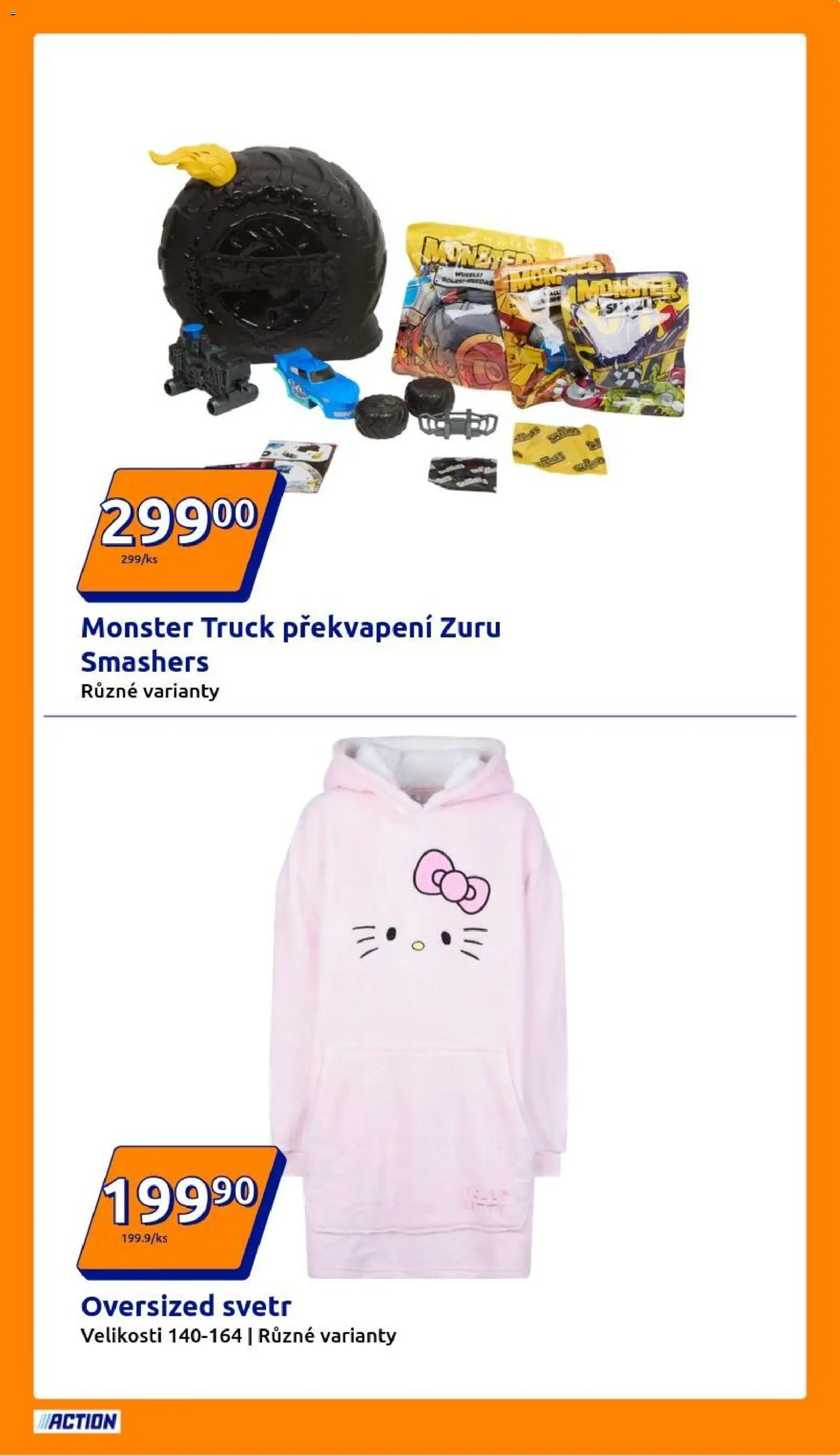 Action leták od 19.11.2025 | Strana: 15 | Produkty: Svetr, Monster