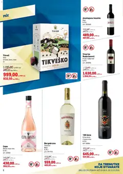 Metro katalog - pregled Metro kataloga - važi od 08.01.2026 | Strana: 6 | Proizvode: Crveno vino, Vino