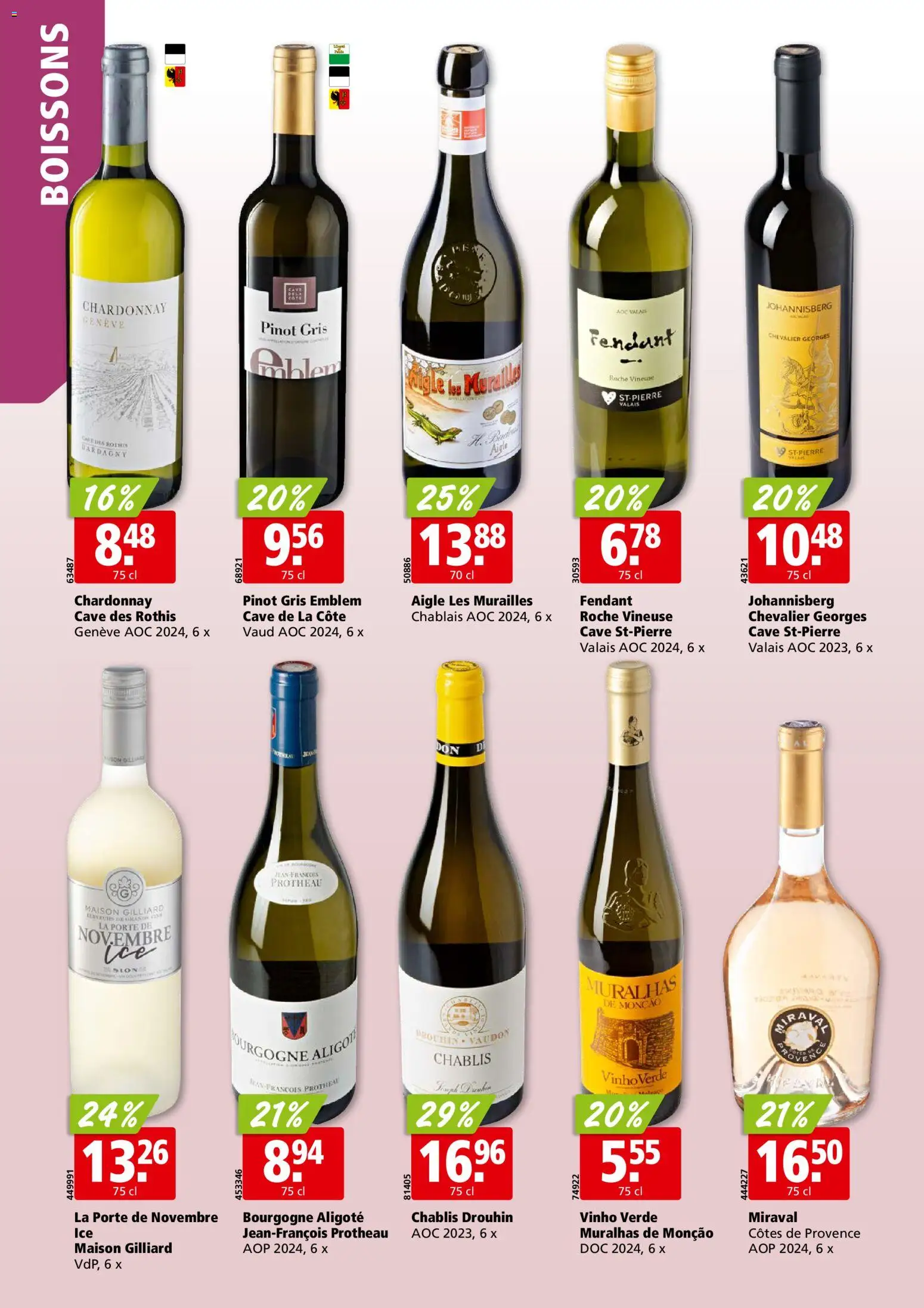 Aligro actionen Chavannes, Matran, Genève, Sion – gültig ab 16.03.2026 | Seite: 24