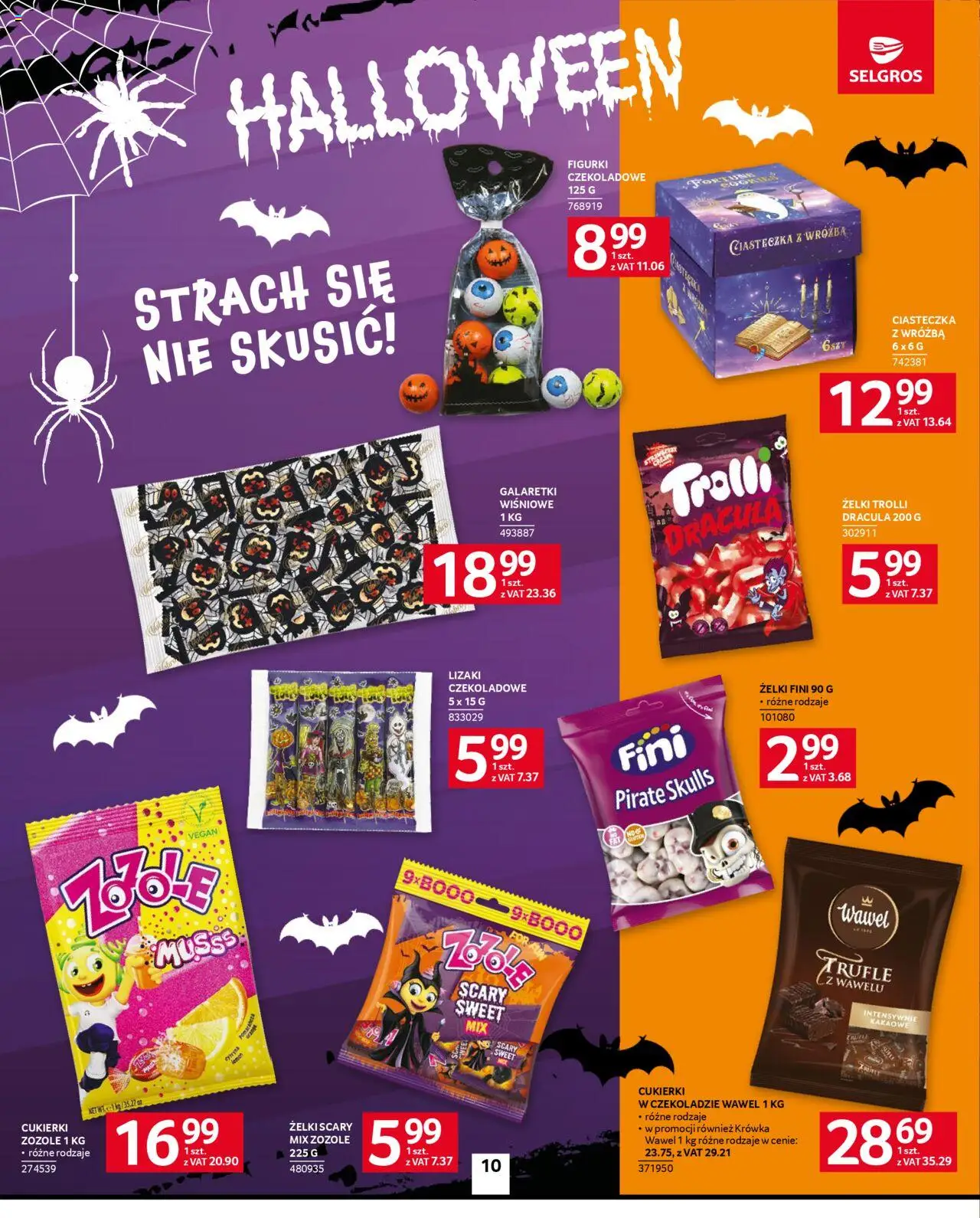 Selgros cash&carry Gazetka od 23.10.2025 | Strona: 10 | Produkty: Krowka, Lizaki, Cukierki, Ciasteczka