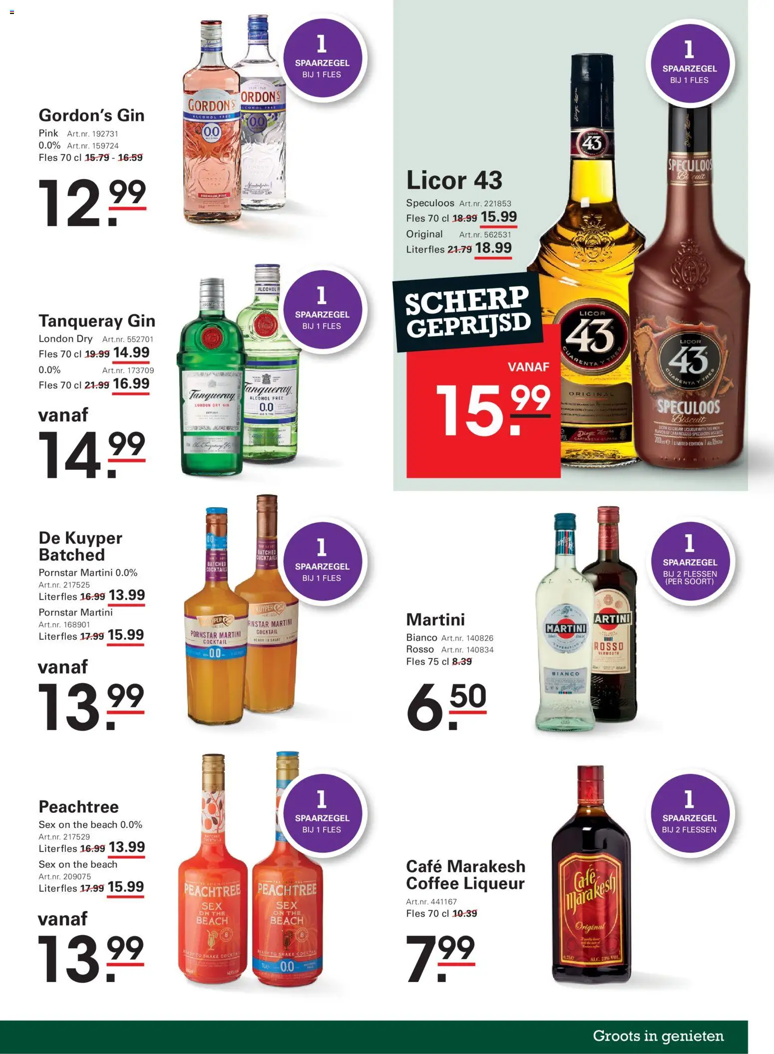 {H1} | Pagina: 55 | Producten: Tas, Gin, Fles, Alcohol