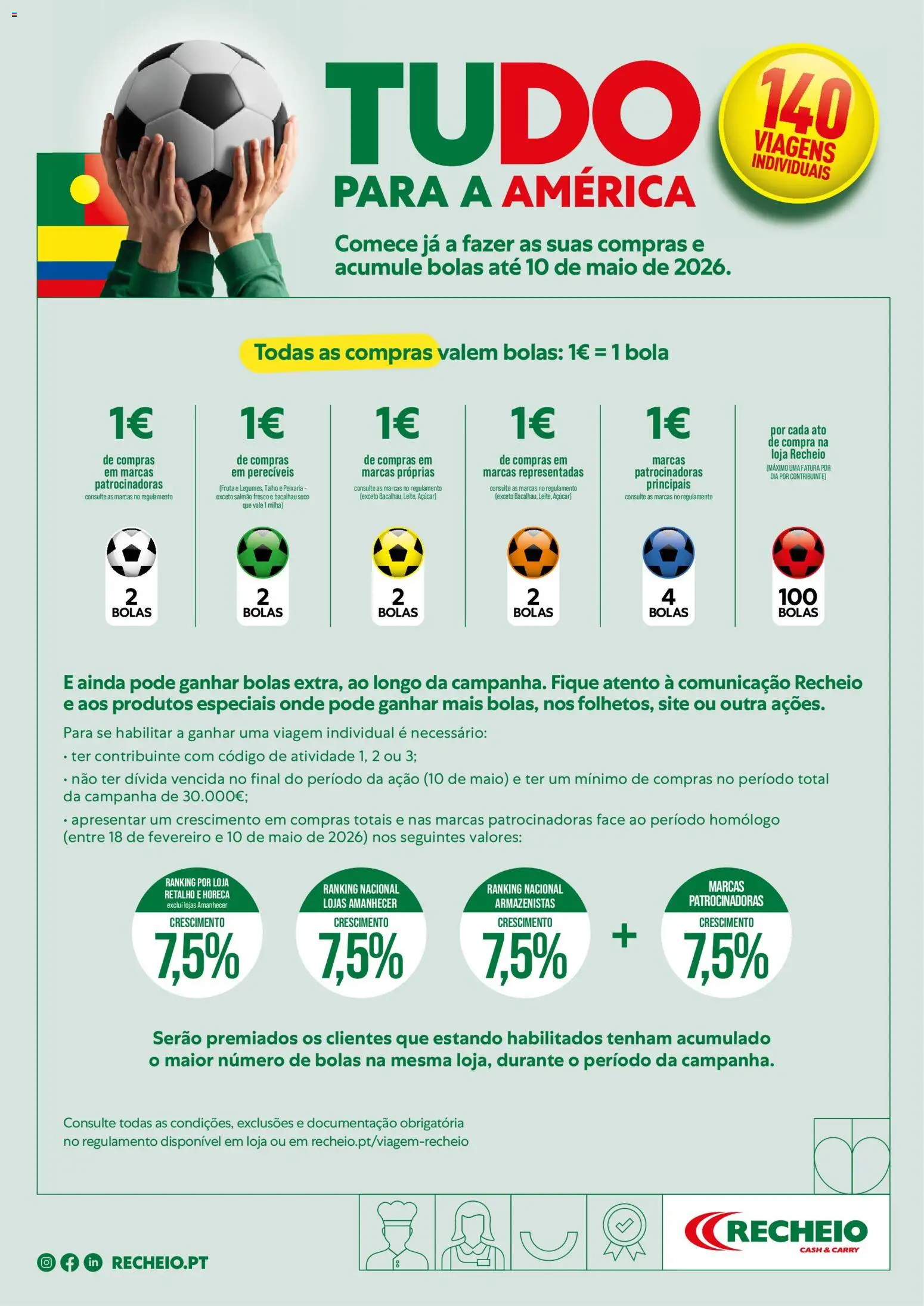 Recheio Horeca │ válido de 24.03.2026 | Página: 38 | Produtos: Bacalhau, Salmão, Açúcar