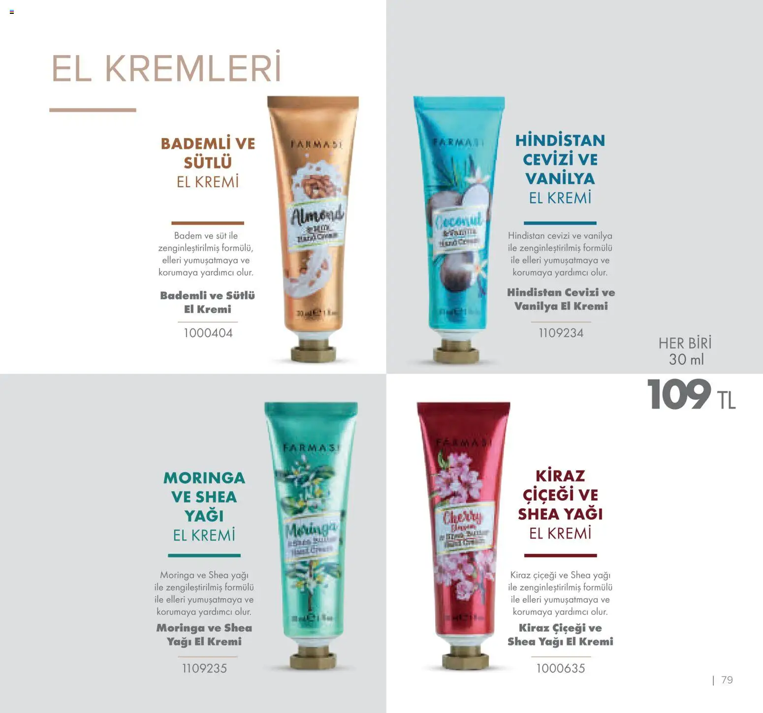 Farmasi Katalog - 01.11.2025 tarihinden itibaren geçerlidir | Sayfa: 79