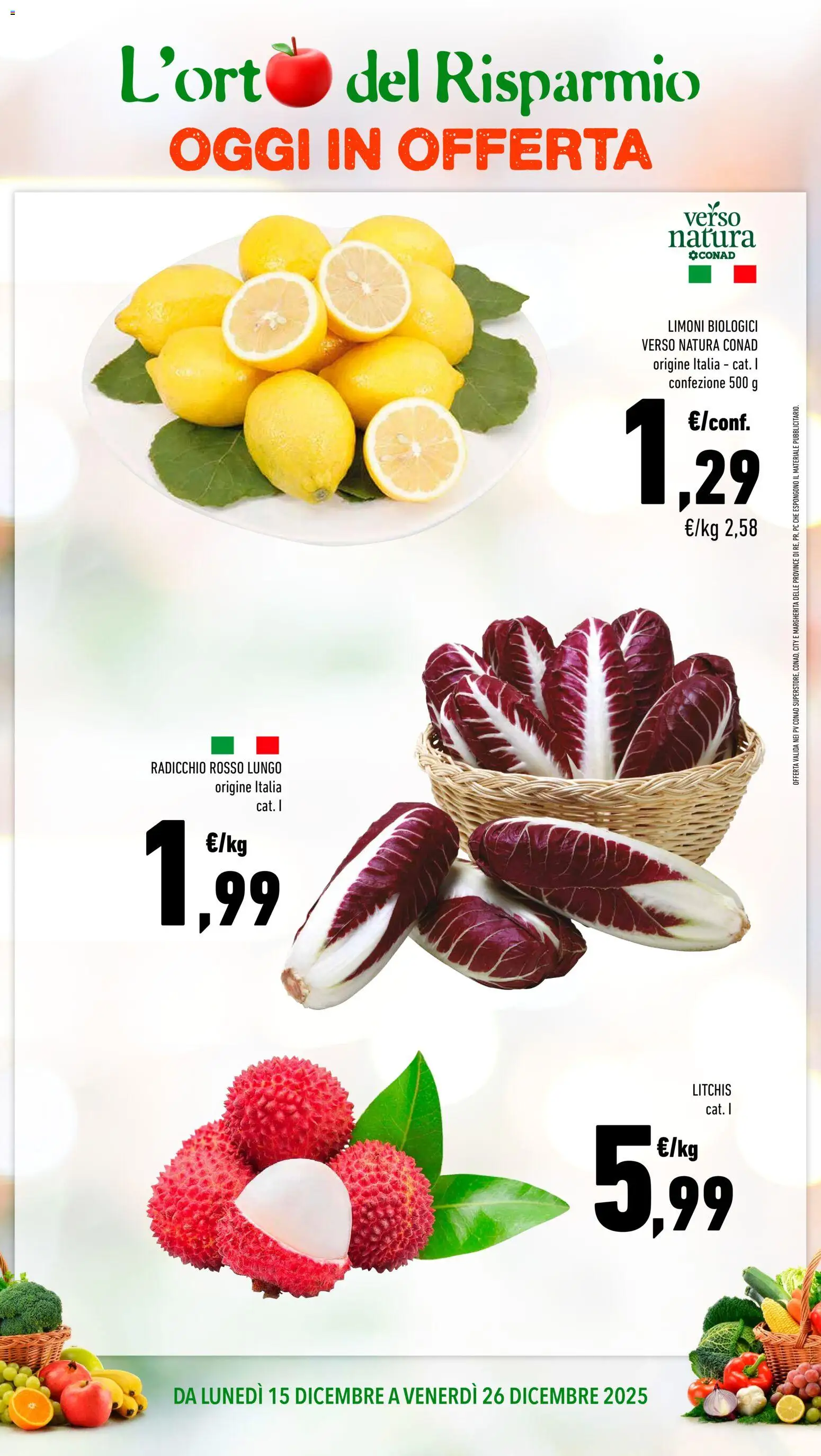 Volantino Conad del 15.12.2025 | Pagina: 2 | Prodotti: PC
