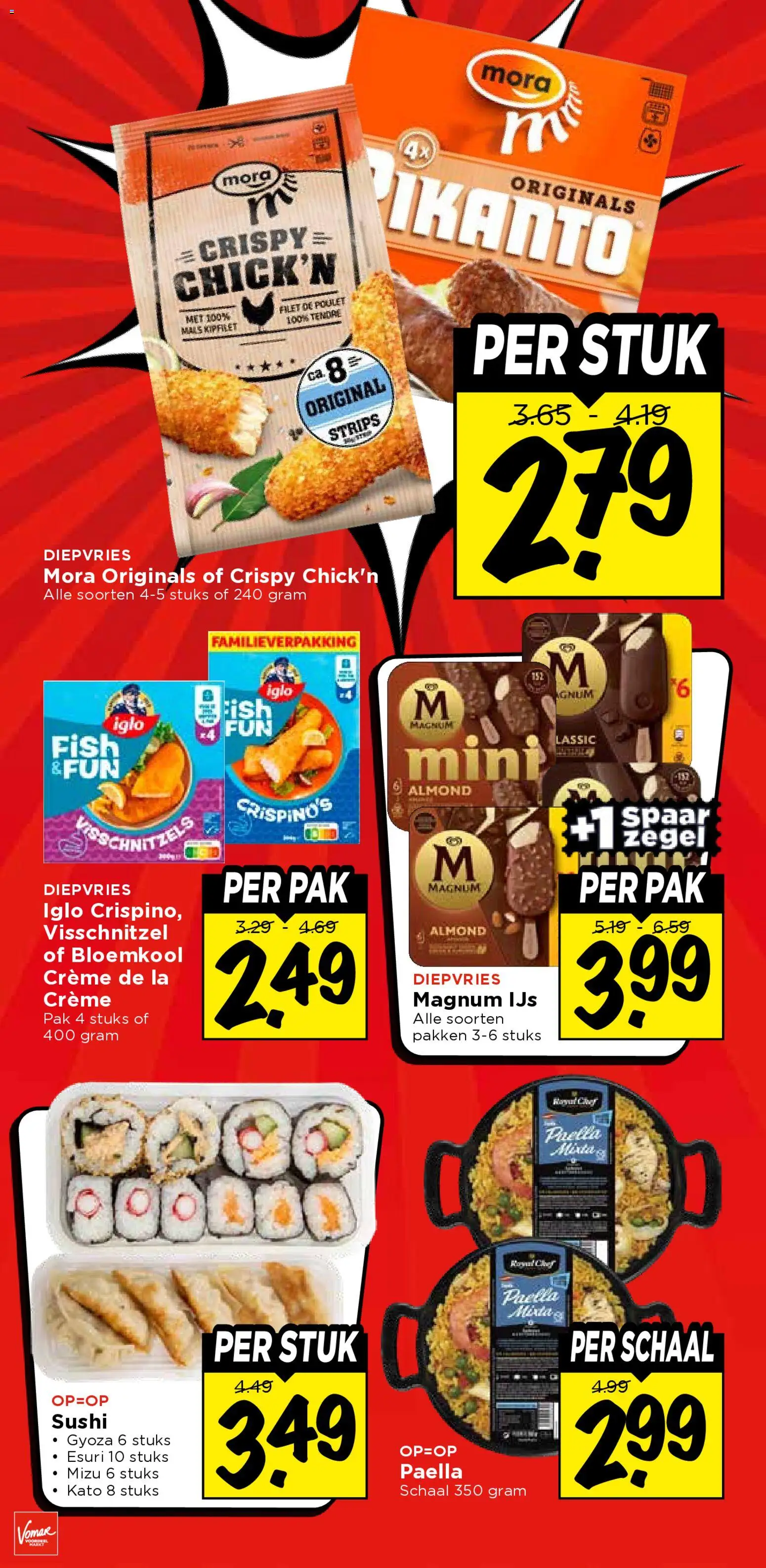 {H1} | Pagina: 19 | Producten: Bloemkool, Schaal, Sushi, Crème