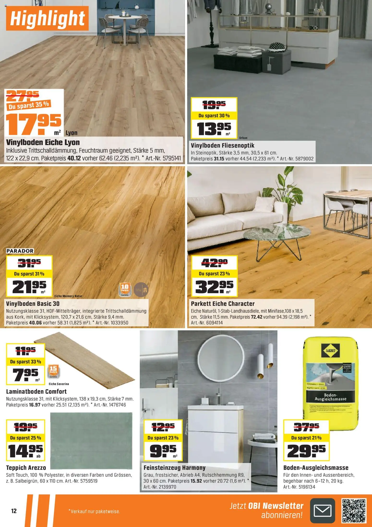 OBI - ALLES MACHBAR MIT OBI – gültig ab 28.02.2026 | Seite: 12 | Produkte: Teppich