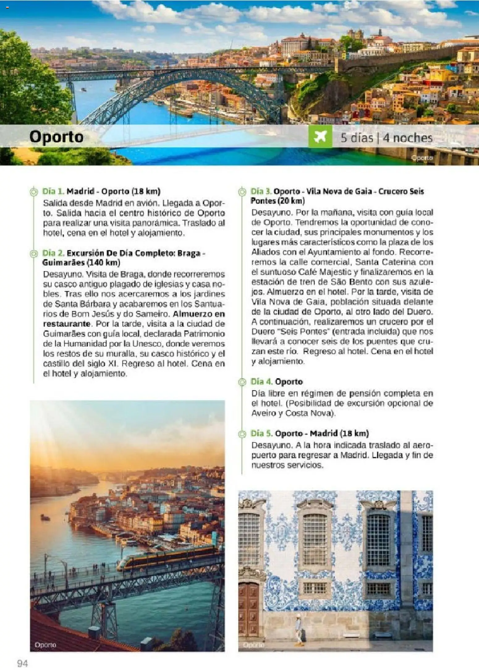 Viajes El Corte Inglés Rutas Culturales de la Comunidad de Madrid │ válido desde el 01.04.2026 | Página: 94 | Productos: Café, Braga