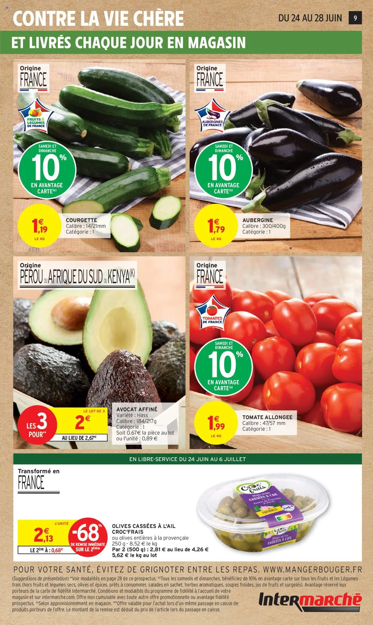  | Page: 9 | Produits: Olives, Aubergine, Herbes de provence, Tomates