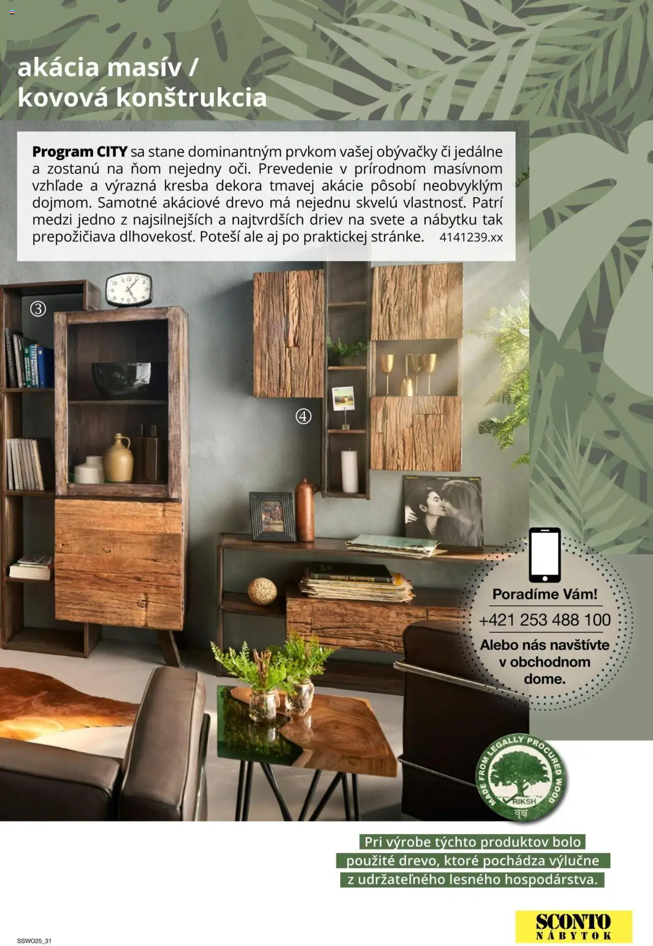 Nové Sconto nábytok akcie – leták je platný od 26.02.2025 | Strana: 31 | Produkty: Nábytok