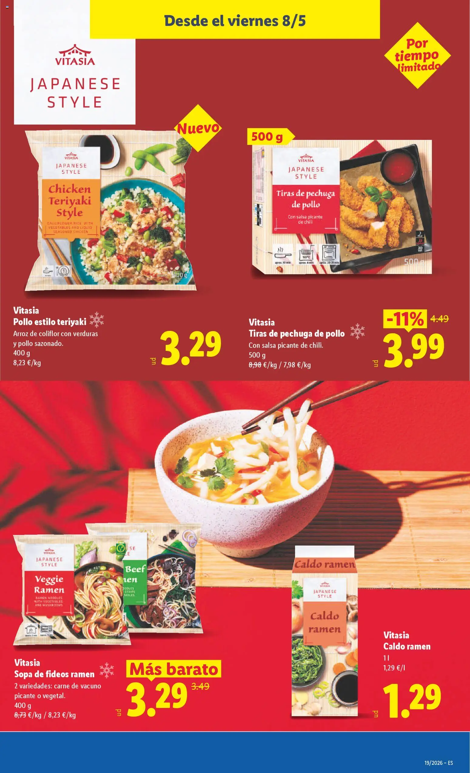 Lidl folleto │ válido desde el 04.05.2026 | Página: 33 | Productos: Arroz, Fideos