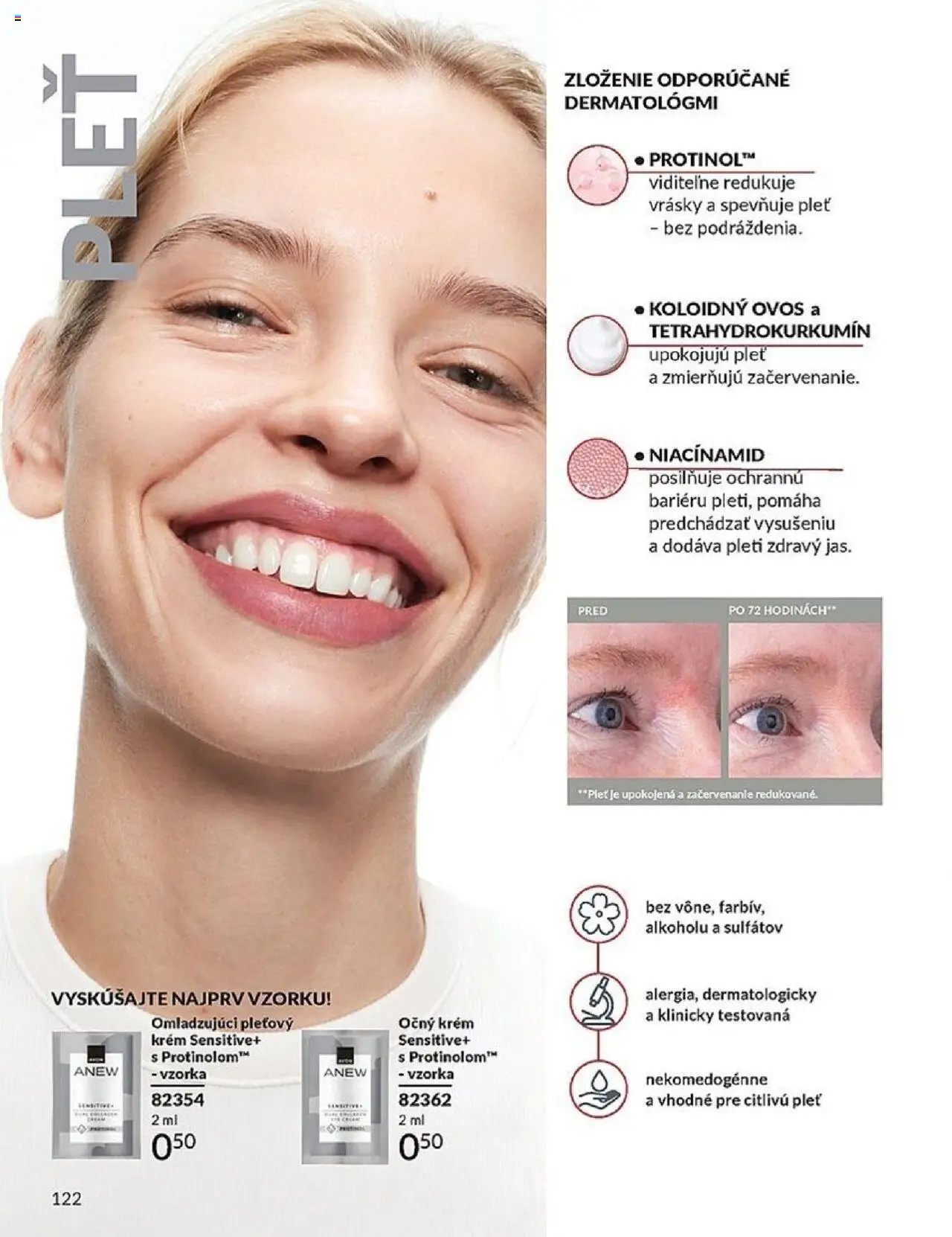 Nové Avon akcie – leták je platný od 01.10.2025 | Strana: 122 | Produkty: Krém