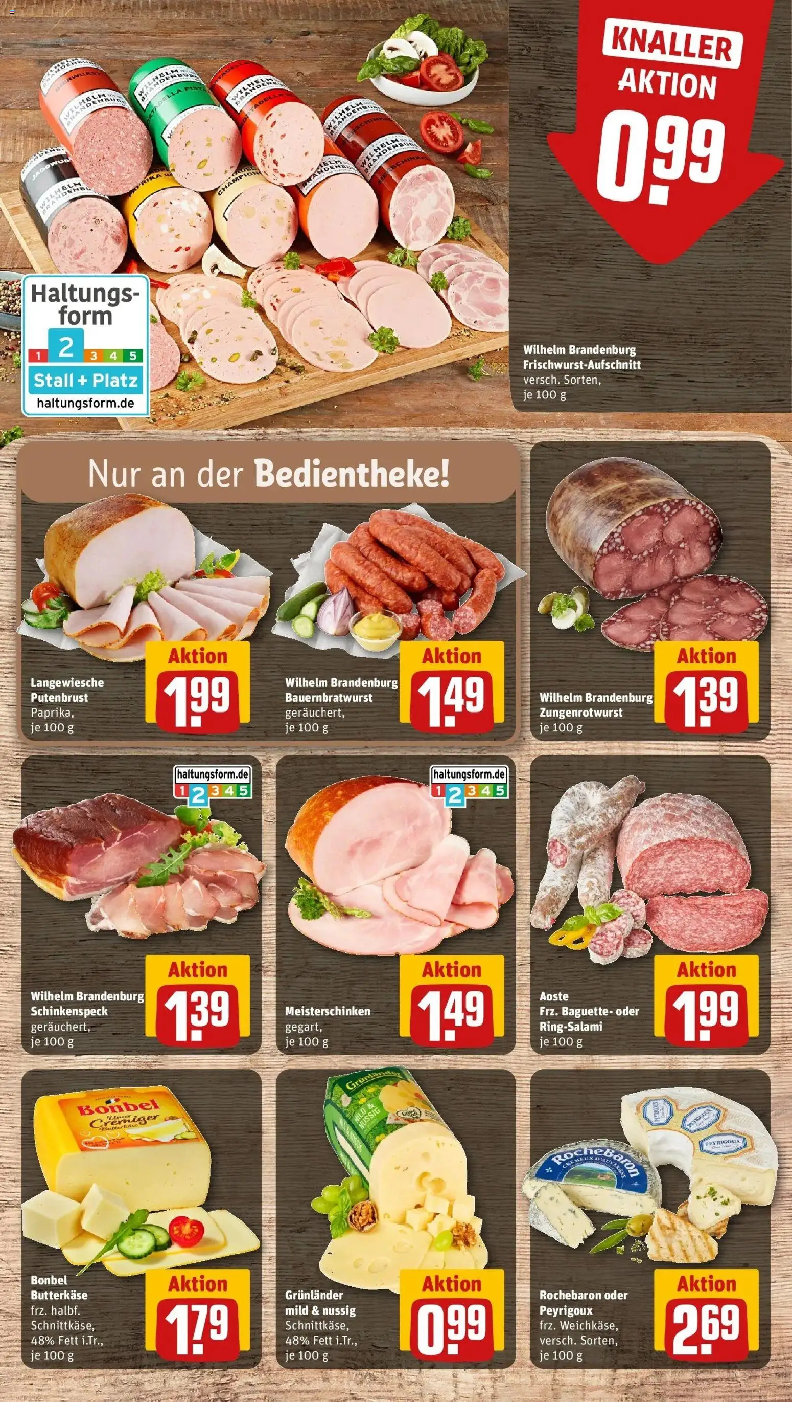 Rewe prospekt Nidda	 – gültig ab 09.02.2026 | Seite: 17 | Produkte: Butter, Baguette, Paprika, Salami