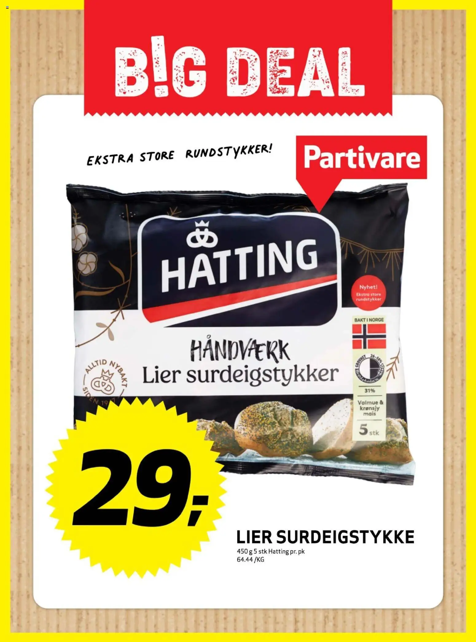 {H1} | Side: 7 | Produkter: Rundstykker