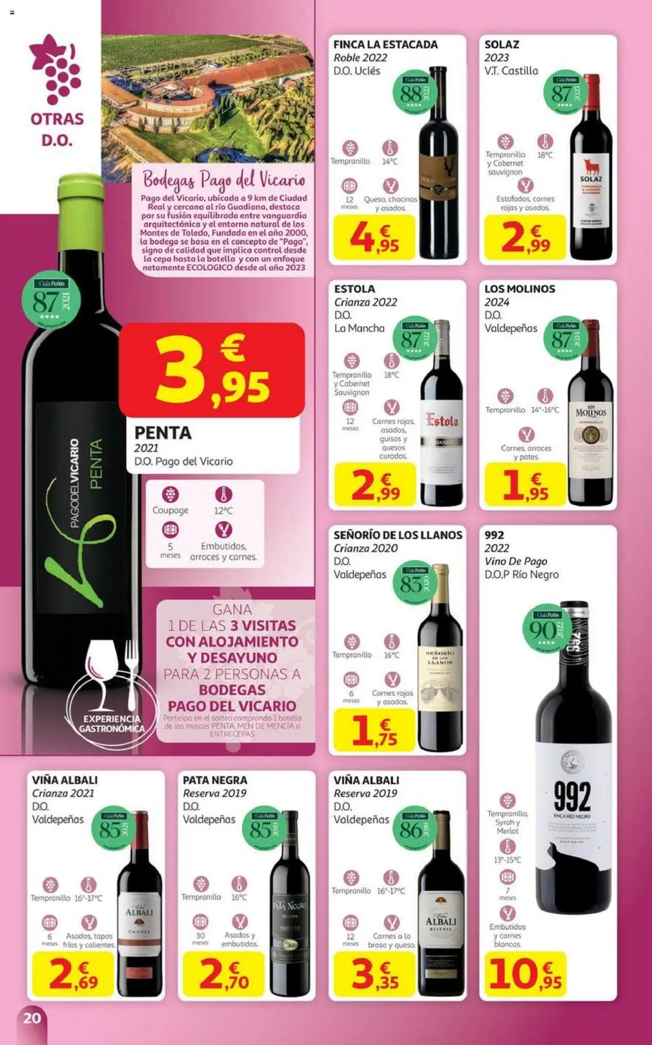 Alcampo - HG Castilla Mancha │ válido desde el 06.10.2025 | Página: 20 | Productos: Vino, Νυχτικό