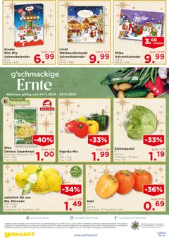 Unimarkt Flugblatt ab 26.11.2025 gültig | Seite: 14 | Produkte: Kaki