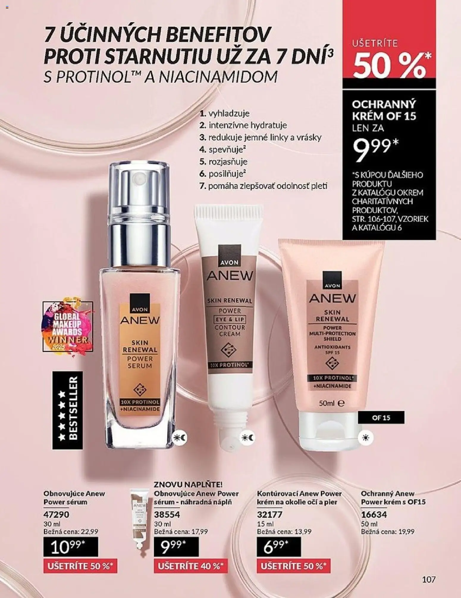Nové Avon akcie – leták je platný od 01.05.2026 | Strana: 107 | Produkty: Krém