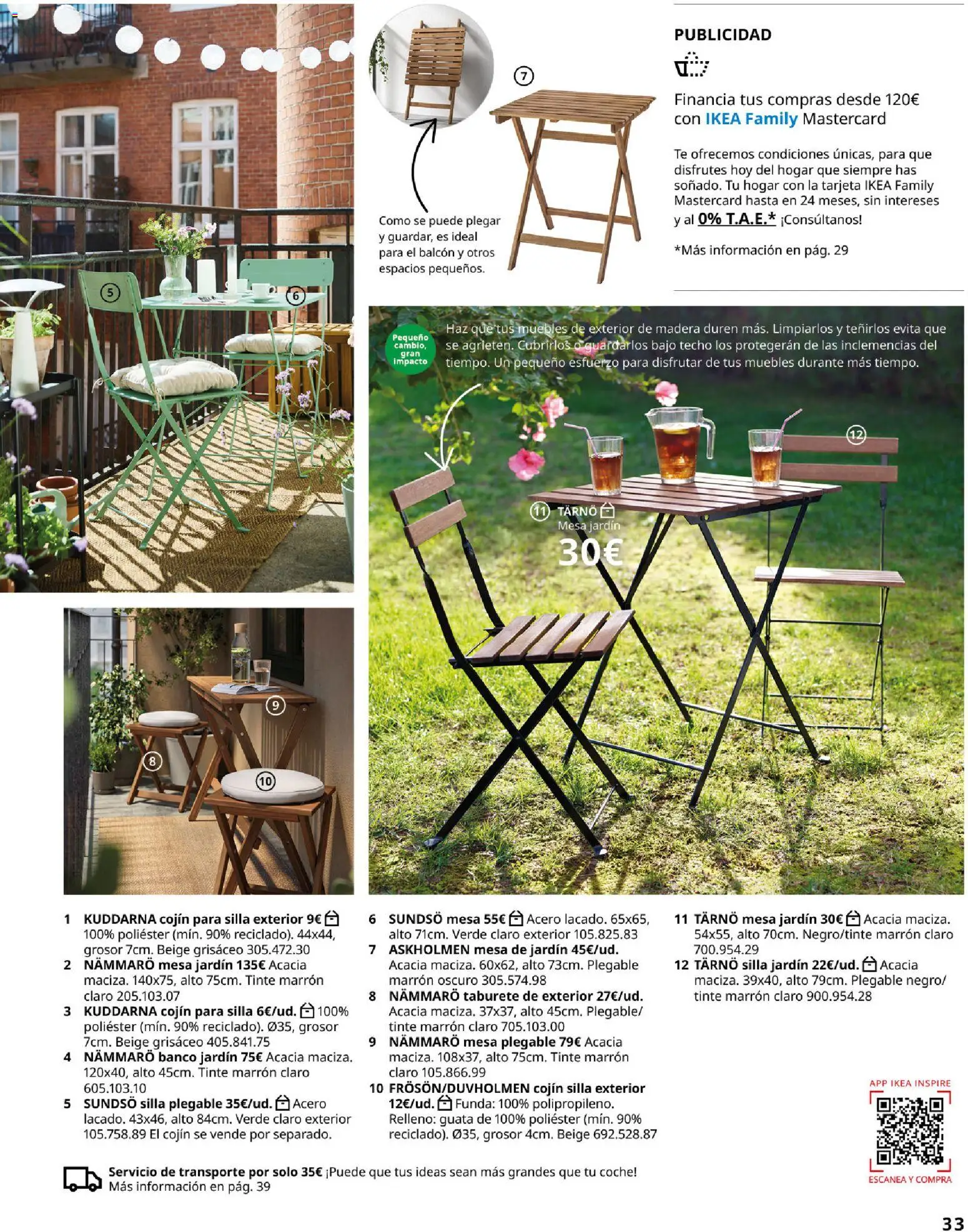 Catálogo IKEA Comedores │ válido desde el 06.03.2026 | Página: 33 | Productos: Tinte, Taburete, Muebles, Cojín