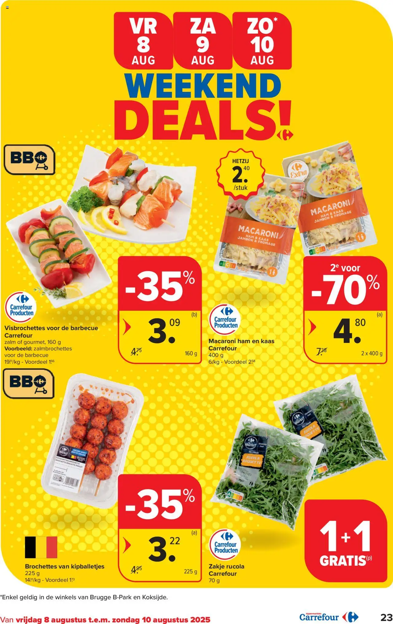  | Pagina: 23 | Producten: Ham, Zalm, Macaroni, Kaas