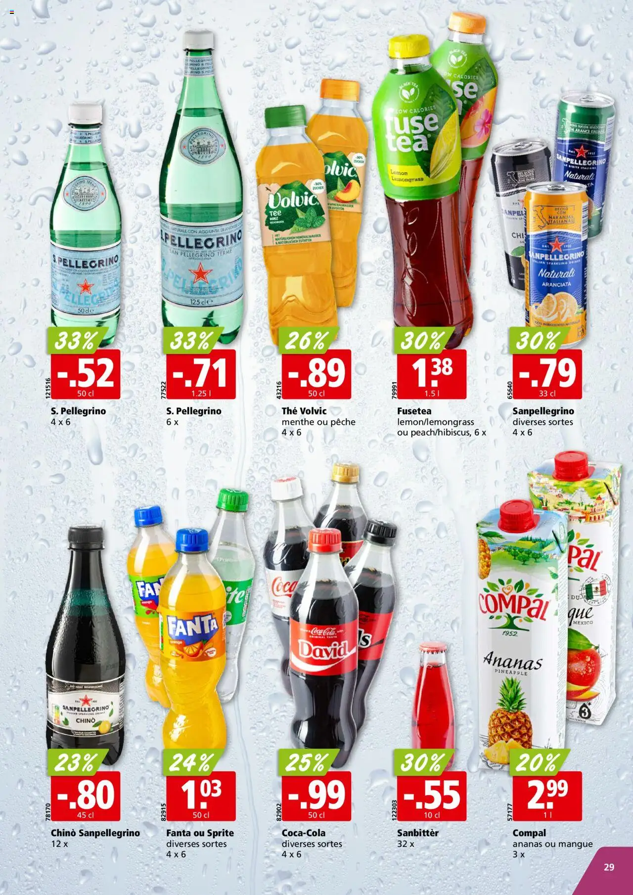 Aligro Aktionen FR ab 04.08.2025 | Seite: 29 | Produkte: Fanta, Sprite, Mineralwasser, Ananas