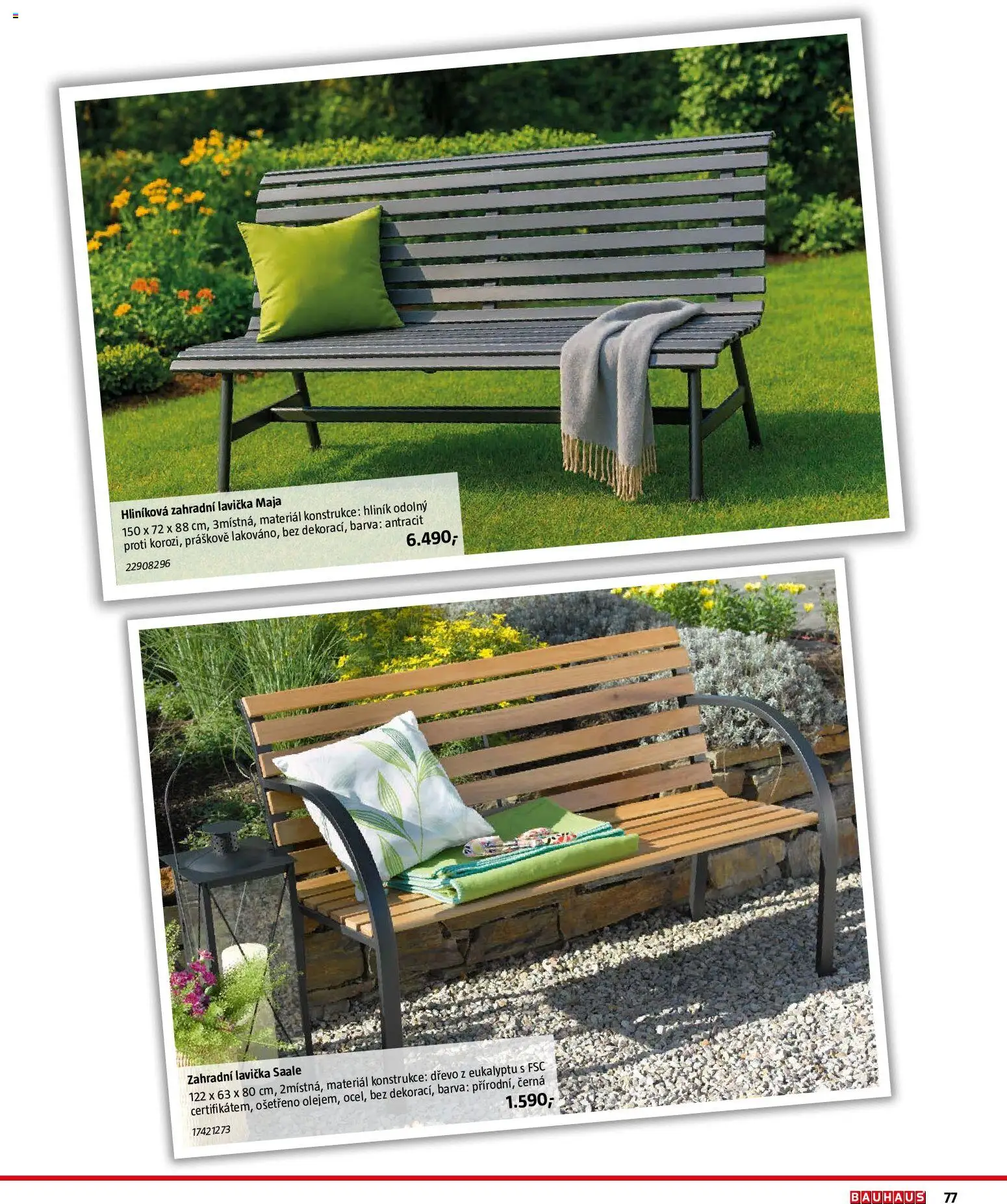 Bauhaus katalog Záhradní nábytek od 08.04.2026 | Strana: 77