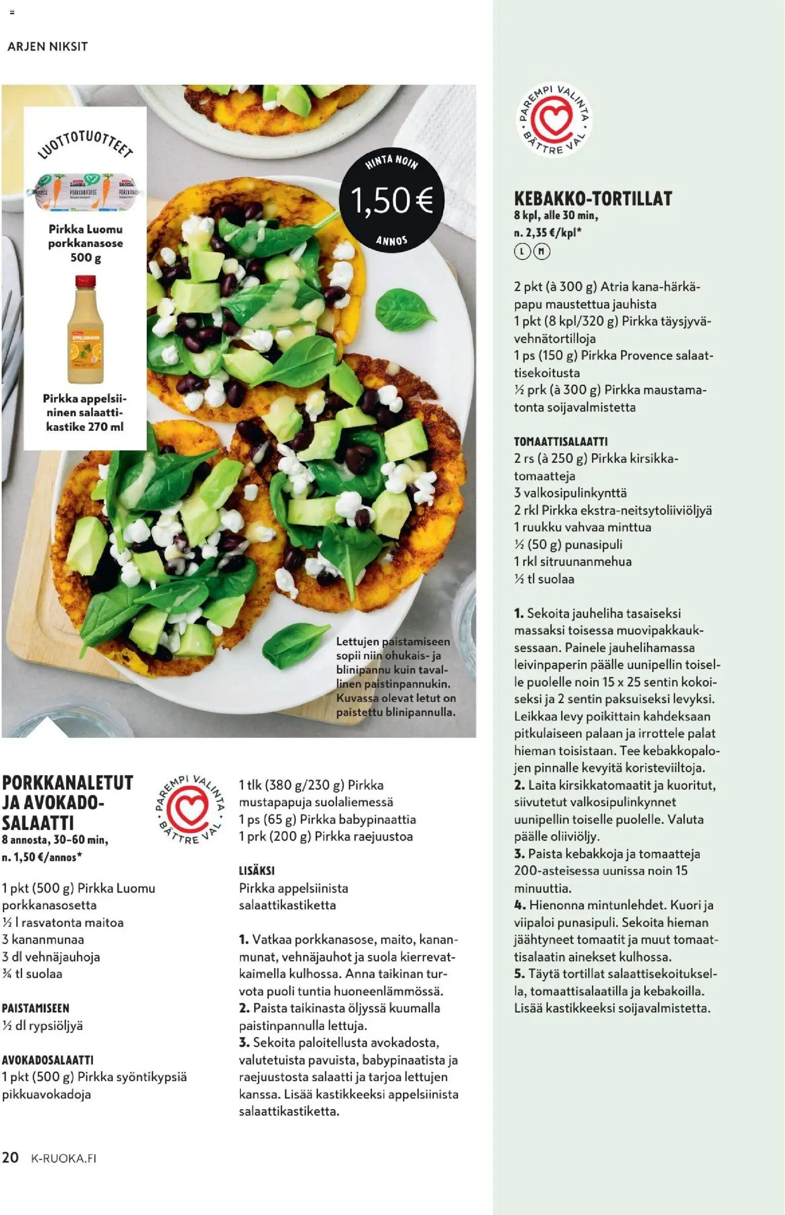 K-Citymarket - K-Ruoka – voimassa 04.02.2026 alkaen | Sivu: 20