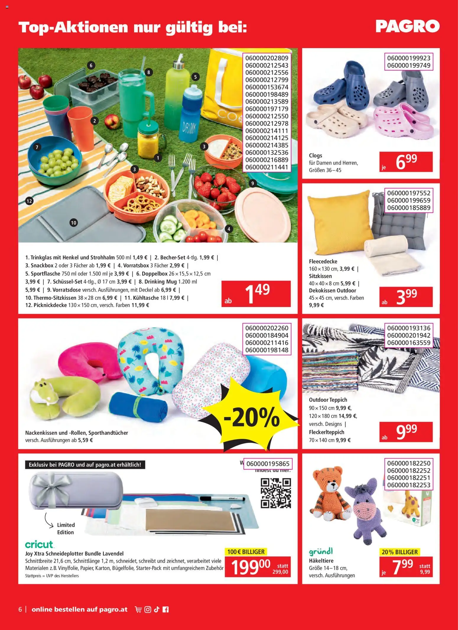 Pagro-Diskont Flugblatt gültig ab 26.03.2026 | Seite: 6 | Produkte: Teppich