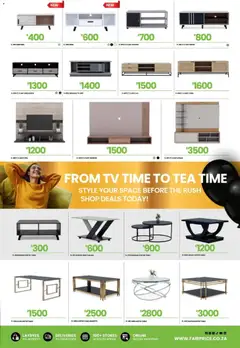 Fair Price specials catalogue – valid from 31.10.2025 | Page: 7 | Products: TV, Coffee table, Table, Coffee